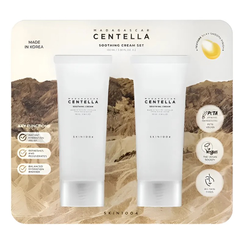 Centella Skincare Soothing Cream Set Cuidado De La Piel