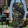 MultiFunction BBQ Apron Waterproof Dirt Resistant Cooking Apron with MultiPocket