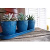 Robert Allen MPT01910 Concord Garden Flower Pot Set with Tray,