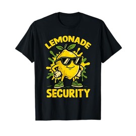 Funny Lemonade Crew Lemonade Security Lemon Juice Boss T-Shirt