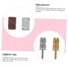 Healvian 1set Nail Art Sanding Bands Drilling Bits for Foot