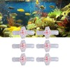 Fafeicy Pack of 10 Check Valve, 1-Way Translucent Tower Water
