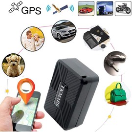 TKMARS Mini GPS Tracker 4G GPS Tracker Car with Free App, Real-time Tracking, No Subscription Required, Suitable for Cars, Seniors, Children, Documents etc.