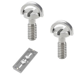 Tripod Screw, Camera Mounting Screw Camera Tripod Thread Adapter, Stainless Steel Camera Mounting Screw, Camera Screw, 2 Pieces