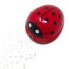 Honbay Cute Ladybug Mini Vacuum Cleaner Red Black For Tabletop