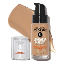 Base de Maquillaje Líquida ColorStay Make Up Combination / Oily Skin Tono Rich Tan
