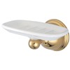 Kingston Brass BA3965PB Restoration Soap Dish, Polished Brass
