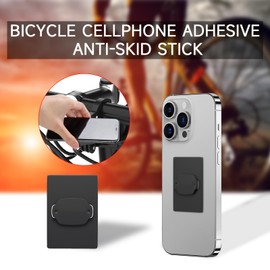 GRQUSTO Phone Mount Adhesive Pad - 2Pcs Universal Phone Mount Adapter for Bryton Bike Computer Mount, Anti-Skid Bicycle Phone Stick