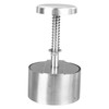 Stainless Steel Burger Press Professional Efficient Manual Prevents Stick Grill