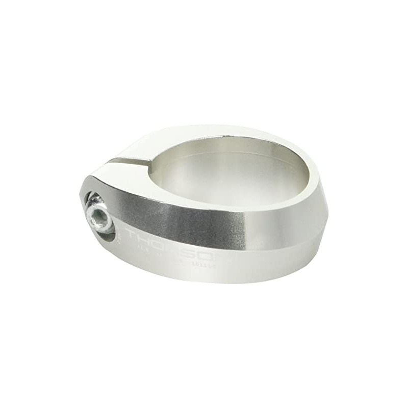 Thomson Elite Seat Post Clamp, Silver, 36.4mm