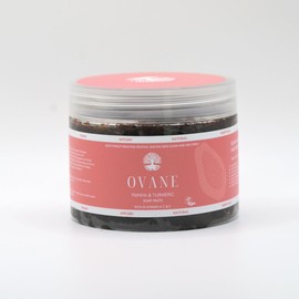 O V A N E | Papaya & Turmeric Soap Paste | Deep Cleansing – Helps Prevent Dry Skin & Replenishes Moisture – Natural, Vegan, Cruelty Free, No SLS or Parabens, Body & Face Soap, 250g NET WT 8.82 Oz.