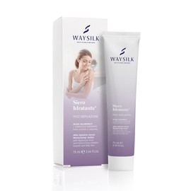 Waysilk Moisturising Serum, Moisturising Gel with Hyaluronic Acid, Moisturises the Skin After Epilation, 75 ml