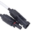 DC Solar Adapter 8mm Brass Connector Splitter Converter Cable for