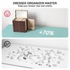 Frebeauty Large Jewelry Box,6-Tier PU Leather Jewelry Organizer,Multi-functional Storage Case