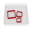 Mini/Tiny Square Set of 3 Value Fondant Cutter 1.5CM +