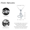 Butterfly Necklace for Women Girls 925 Sterling Silver Animal Necklace
