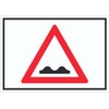 Sign Warning Uneven Road Symbol A4 (210 x 297 mm)