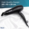 STATUS: Lyon Black Hairdryer / 1800-2200w / 2 Speeds, 3
