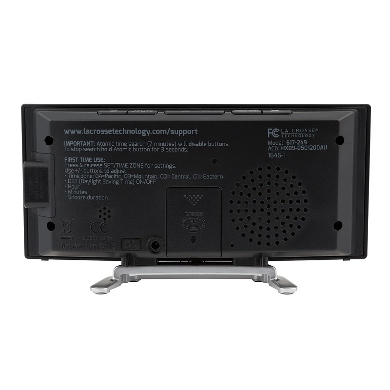 La Crosse Technology La Crosse Technology Curved Blue LED Atomic