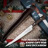 TAN REN Filet Knife for Fish 9 Inch, Stainless Steel