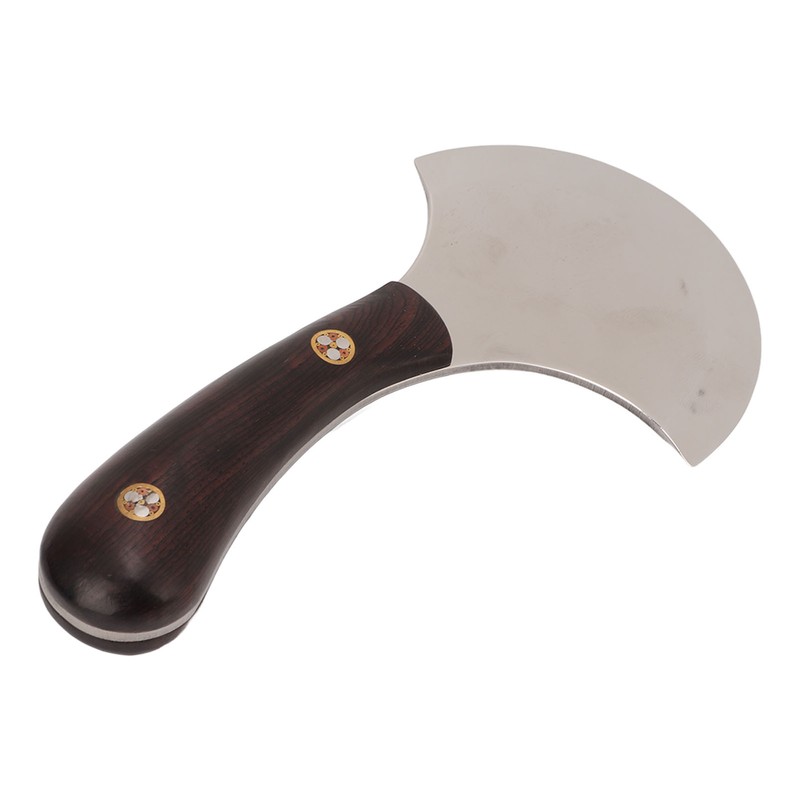 Leather Round Knife DIY One Piece Grinding Powder Steel Incisive
