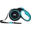 Fancy Pets Correa Retráctil para Perros Spiro Color Negra Tamaño