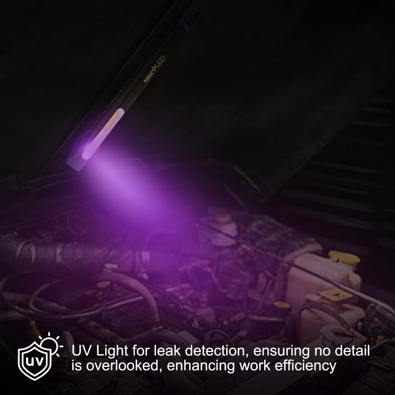 NextLED NT-6615 Rechargeable Pen Light, Spot, Flood & UV Light,