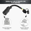 Oyviny 7 Way to 4 Way Trailer Plug Adapter, RV