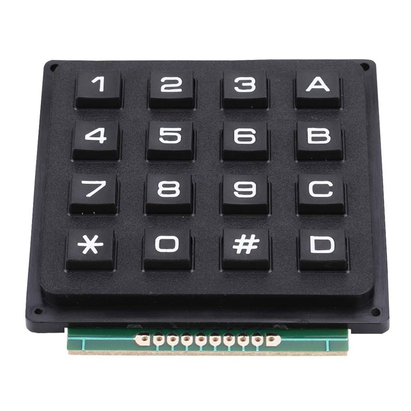Wendry Numeric Keypad, Keyboard Modules with 16 Keys 4x4 Push