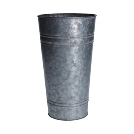 Gisela Graham Galvanised Metal Flower Bucket, Small