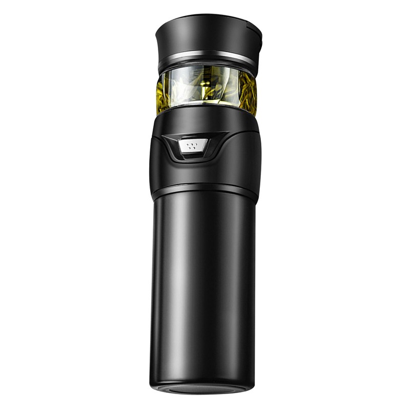 Tea Bottle with Infuser Tea Tumbler Stainless Steel Double Layer