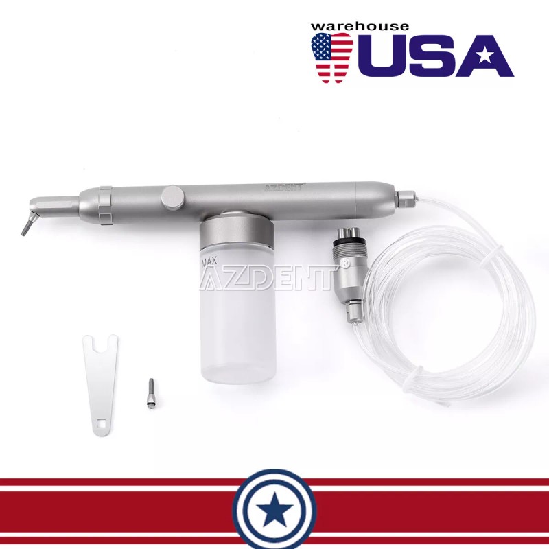 AZDENT Dental Alumina Air Abrasion Polisher Microetcher Sandblasting Gun 4