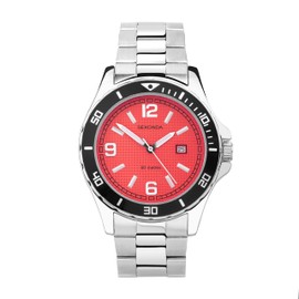 Sekonda Mens 50m Water Resistant Bracelet Watch 30079 (Red)