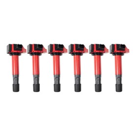 TRQ Performance Ignition Coil Set Compatible with 13-17 Accord 13-15 Crosstour 14-23 MDX 18-23 Odyssey 19-23 Passport 16-23 Pilot 16-18 RDX 17-23 Ridgeline 14-20 RLX 15-20 TLX