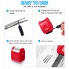 PATIKIL Identity Theft Protection Roller Stamps, 3 Pack Wide Confidential