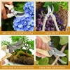 Amylove 24 Pcs Garden Flower Shears Pruning Scissors Valentine Heavy