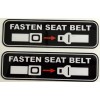 EGL Graphics Please Fasten Seat Belt Car Window Sticker Decal