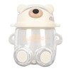 700ml Bear Water Bottle for Girls Kids with Straw Adjustable