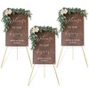 DANMO Easel Stand for Wedding Sign Poster 63'' Instant Display