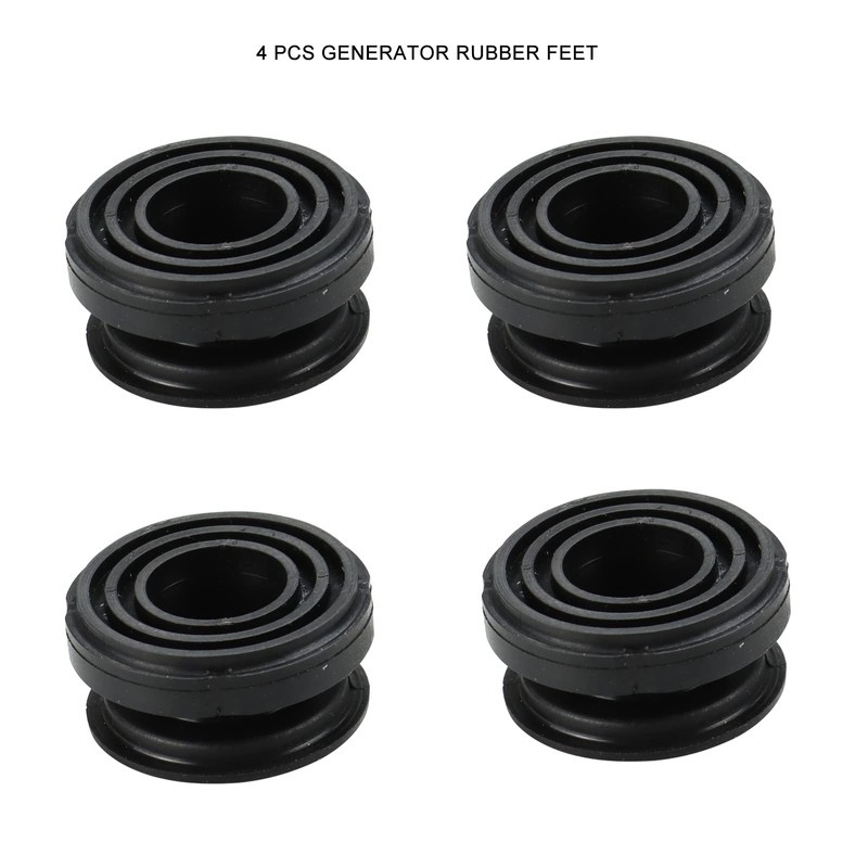4Pcs Lower Rubber Foot Pad Set Compatible with Honda Generators