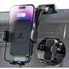 ZeeHoo 15W Fast Wireless Car Charger Power Grip CC70 Black