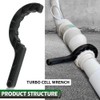 GRAND ORANGE Pool Salt Cell Wrench Compatible with Hayward Turbo