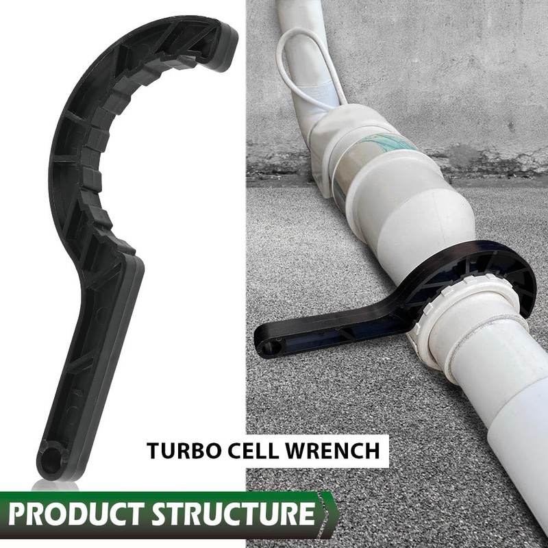 GRAND ORANGE Pool Salt Cell Wrench Compatible with Hayward Turbo