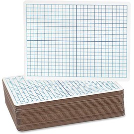 United States Lap Board Whiteboard, 1' x 1' (Set of 24)