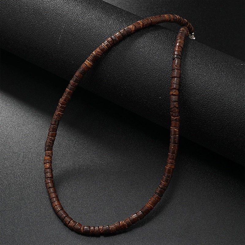 ONBRIG Puka Shell Necklace Men Summer Surfer Necklace Seashell Necklace