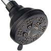 AquaDance Oil Rubbed Bronze High Pressure 6-Setting Spiral Shower Head-Angle Adjustable, Anti-Clog Showerhead Jets, Tool-Free Installation-USA Standard Certified-Top US Brand