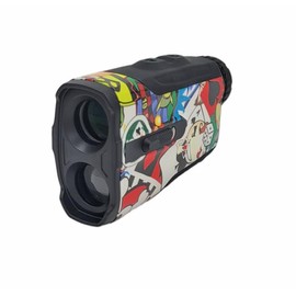 Custom Art Designed Golf GPS Magnetic Range Finder - Gambler - 700 Yards Laser Rangefinder with Magnet Slope 7X Magnification Unique Style