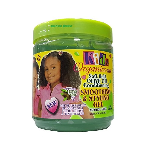 Africa's Best Kids Soft Olive Oil Conditioning Smoothing & Styling Gel 426g