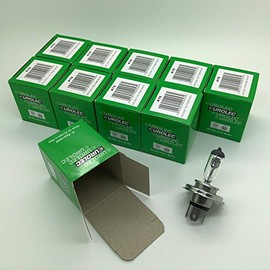 10 x Eurolec H4 475 Halogen Headlamp Headlight Truck Lorry Bulb 24v 75/70w P43T