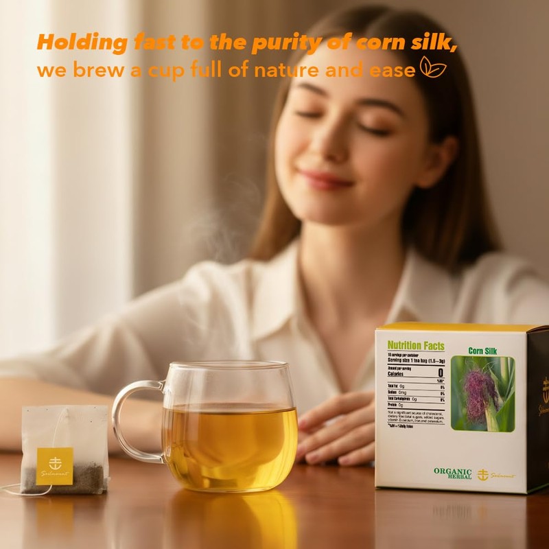 Soilmount - Corn Silk Tea - |Corn Stigma Tea|Yu mi